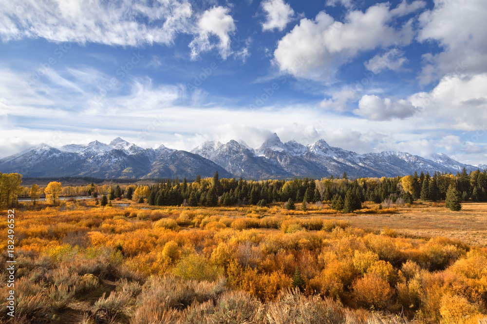 Grand Teton National Park in Autumn