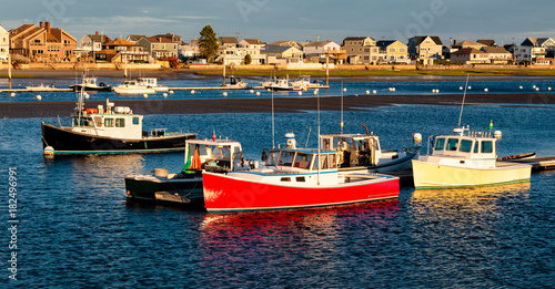 Wells Harbor Sunset