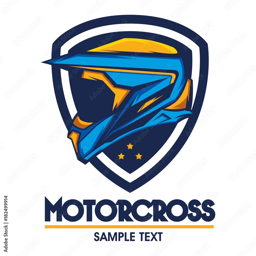 Motocross helmet design template Motocross helmet design template