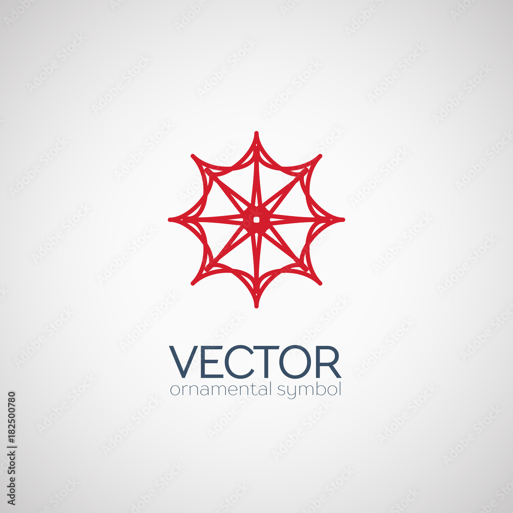 Obraz premium Vector geometric symbol