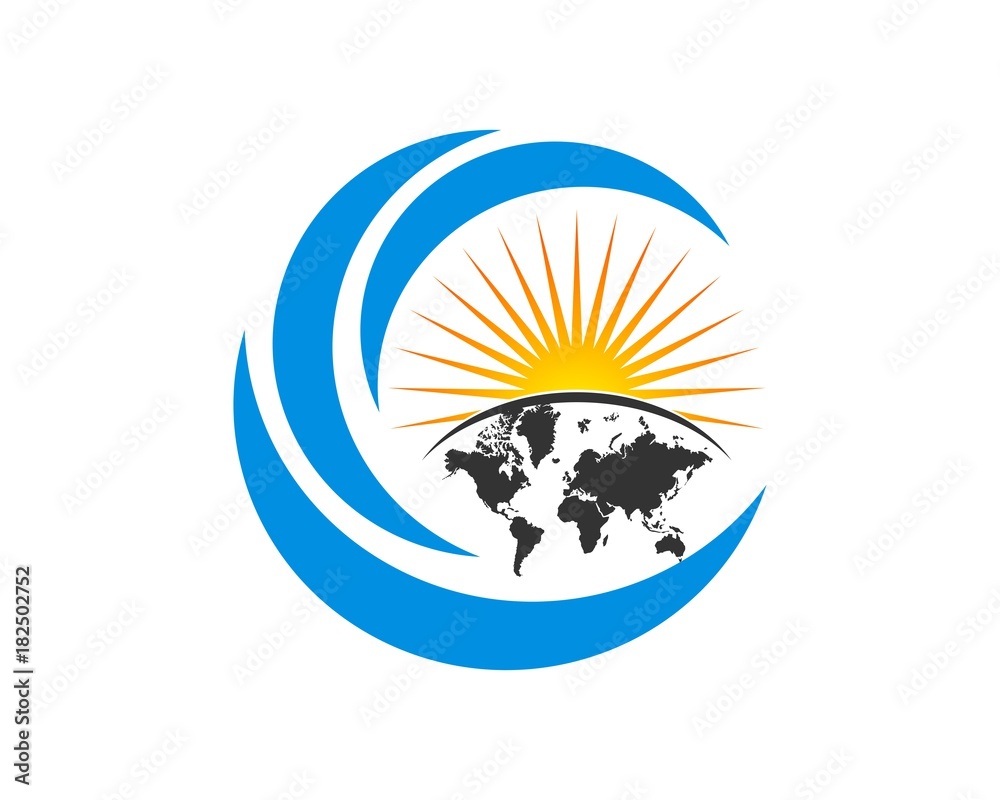 Obraz premium C Global sunrise 