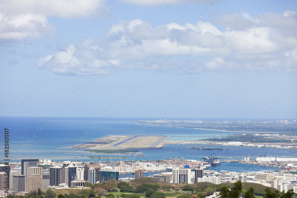 Obraz premium ホノルルの風景