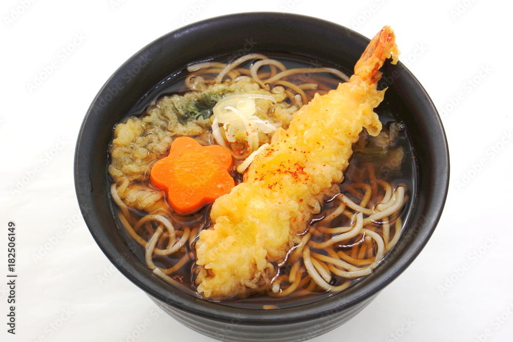 Fototapeta premium 海老天蕎麦