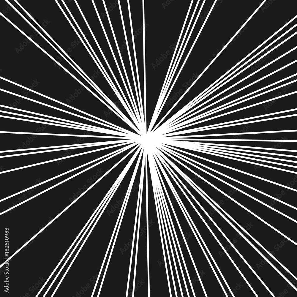 Obraz premium Abstract Rays of Light and Background