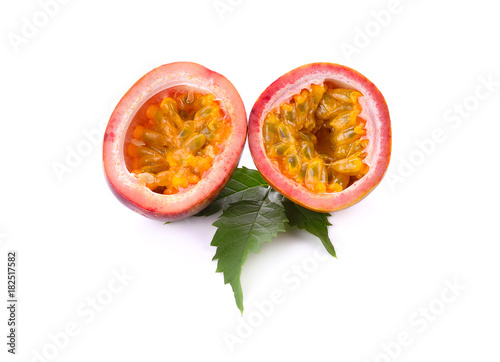 Passion fruit - maracuya sliced