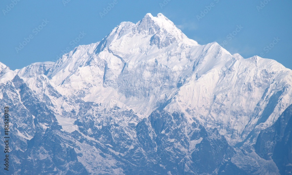 Beautiful view of Kanchenjunga hills