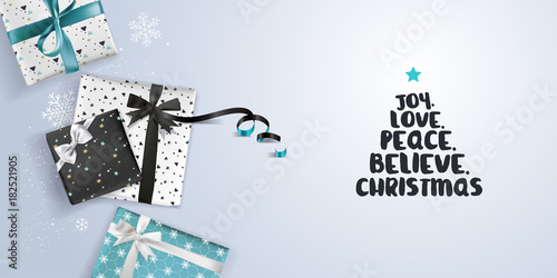 Christmas greeting card. Vector illustration concept for greeting cards, website and mobile banners, marketing material.