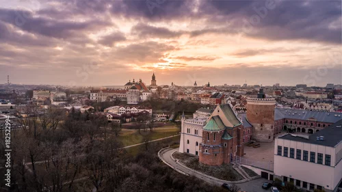 Obraz Miasto Lublin z lotu ptaka