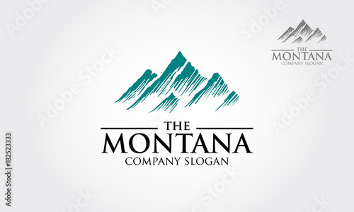 Blue Mountains logo illustration 