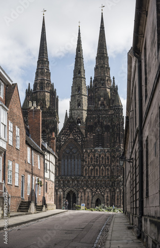Lichfield Cathedral, England, UK