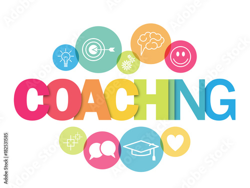 COACHING Vector Concept Banner