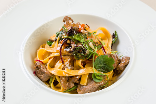 tagliatelle with beef