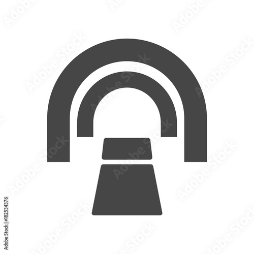 CT scan icon, CT scanner 
