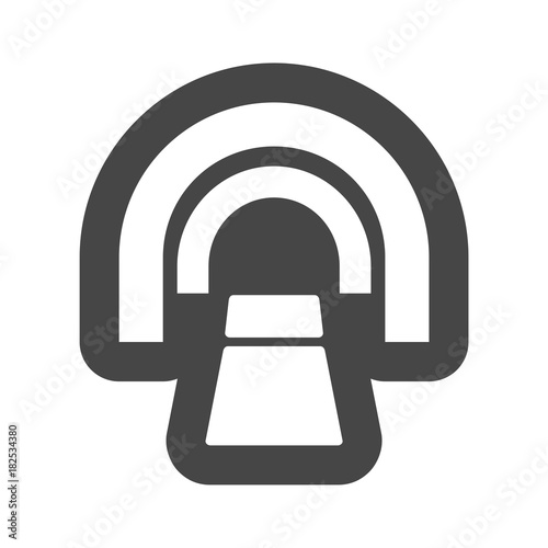 CT scan icon, CT scanner 