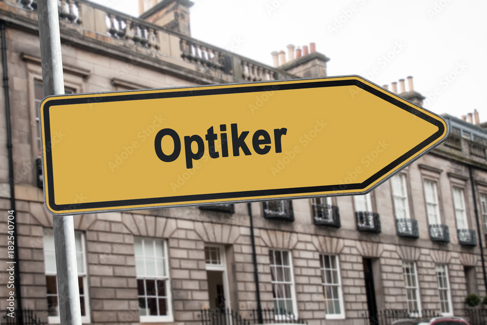 Schild 238 - Optiker