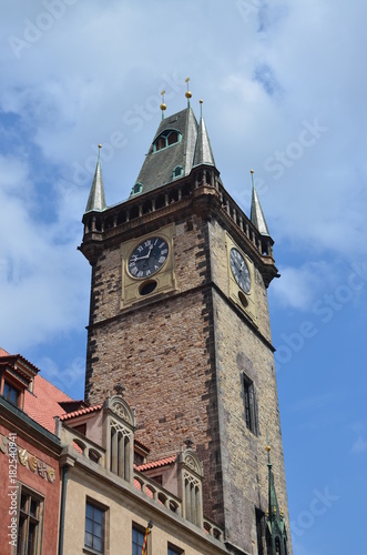  Ancient tower in Prague