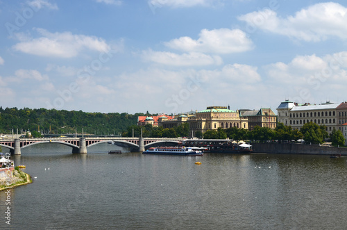 Bridge over the Vltava river