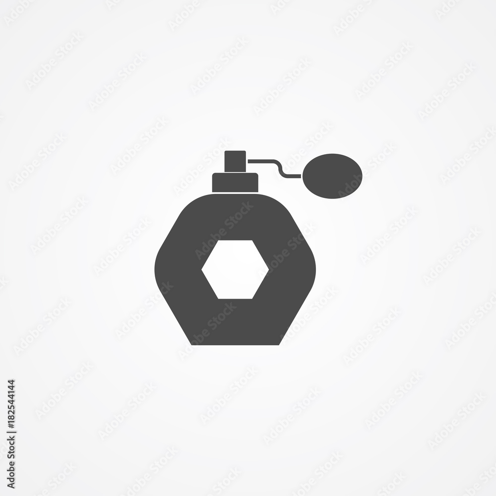 Obraz premium Perfume vector icon