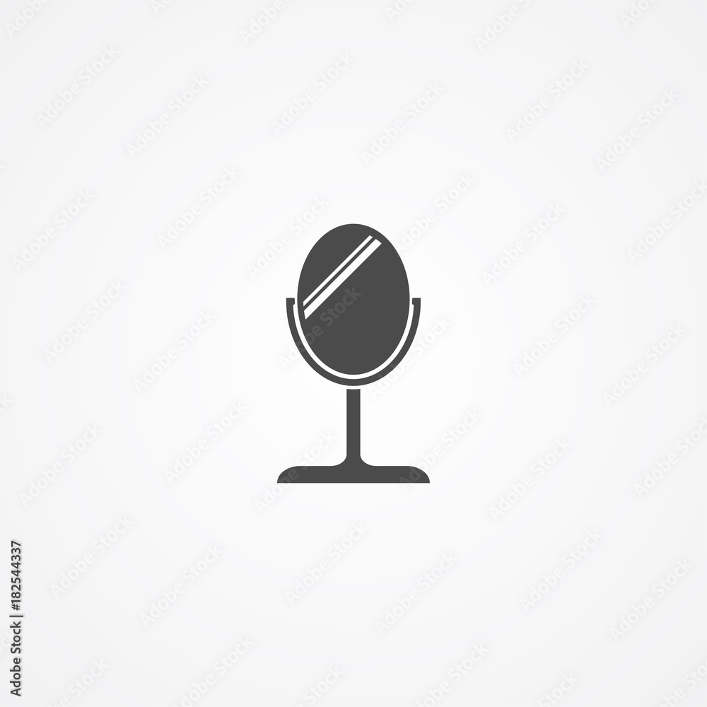 Mirror vector icon Mirror vector icon
