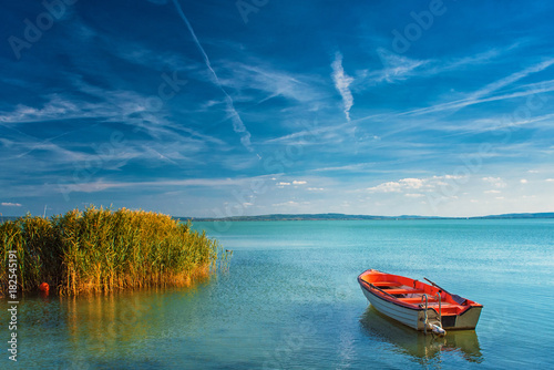 Lake Balaton on a sunny day