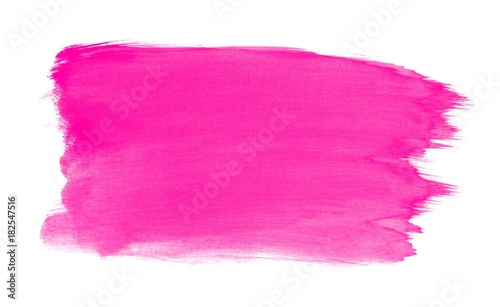 Gemalte Farbfläche rosa