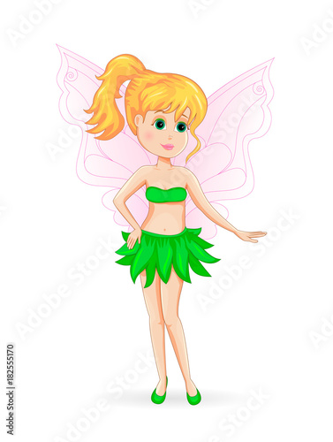 Petite green Fairy