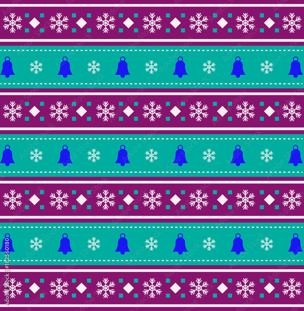 Festive background with christmas bells and snow flakes. Festive background with christmas bells and snow flakes.