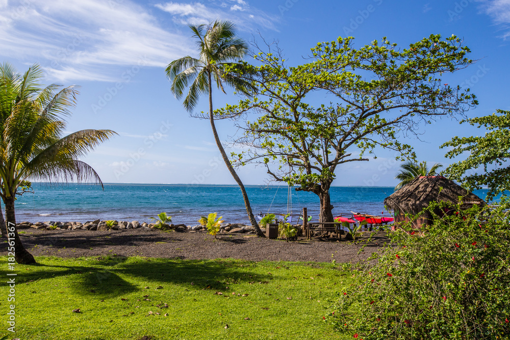 Longer la côte, Tahiti