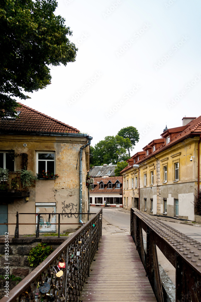 Uzupio in Vilnius' old town, a UNESCO World Heritage Site
