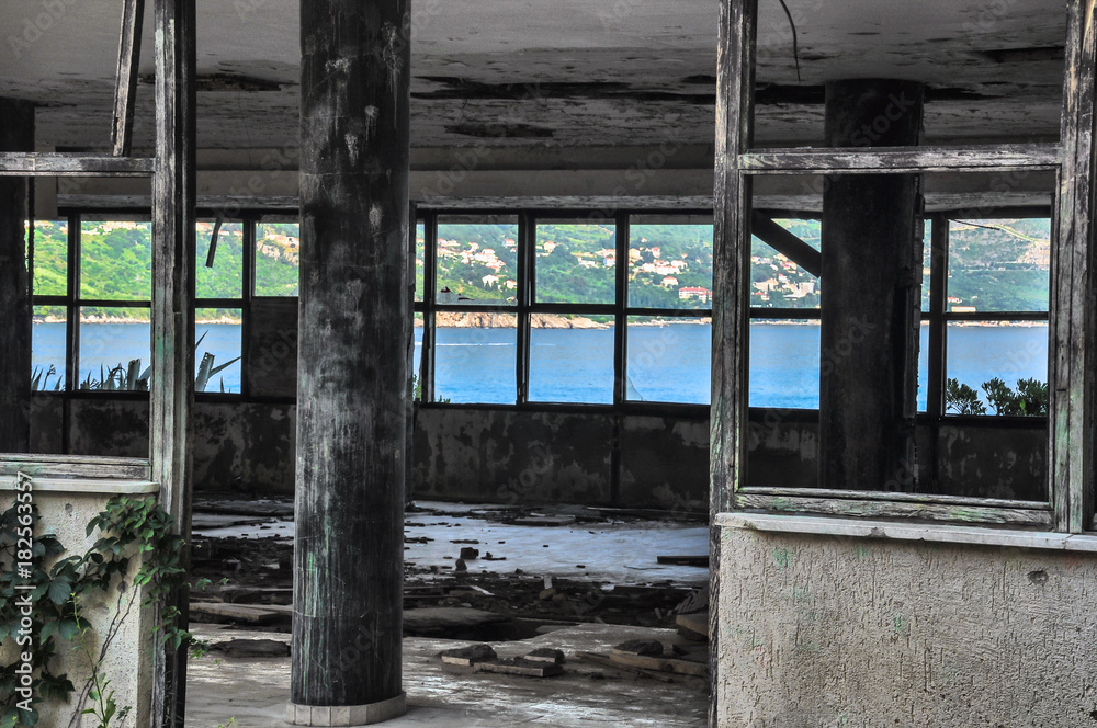 Lost Places - Hotelruine in Dubrovnik