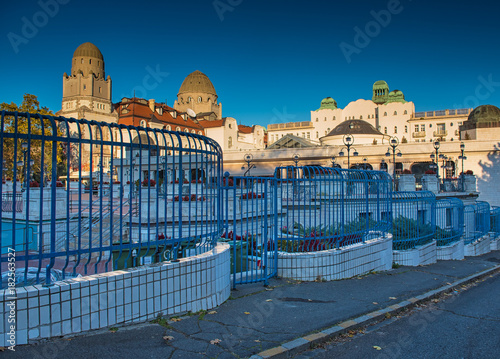 Gellert thermal baths in Budapest