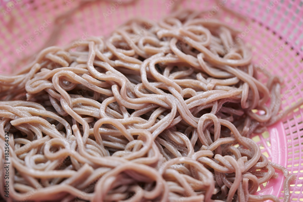 buckwheat noodles 