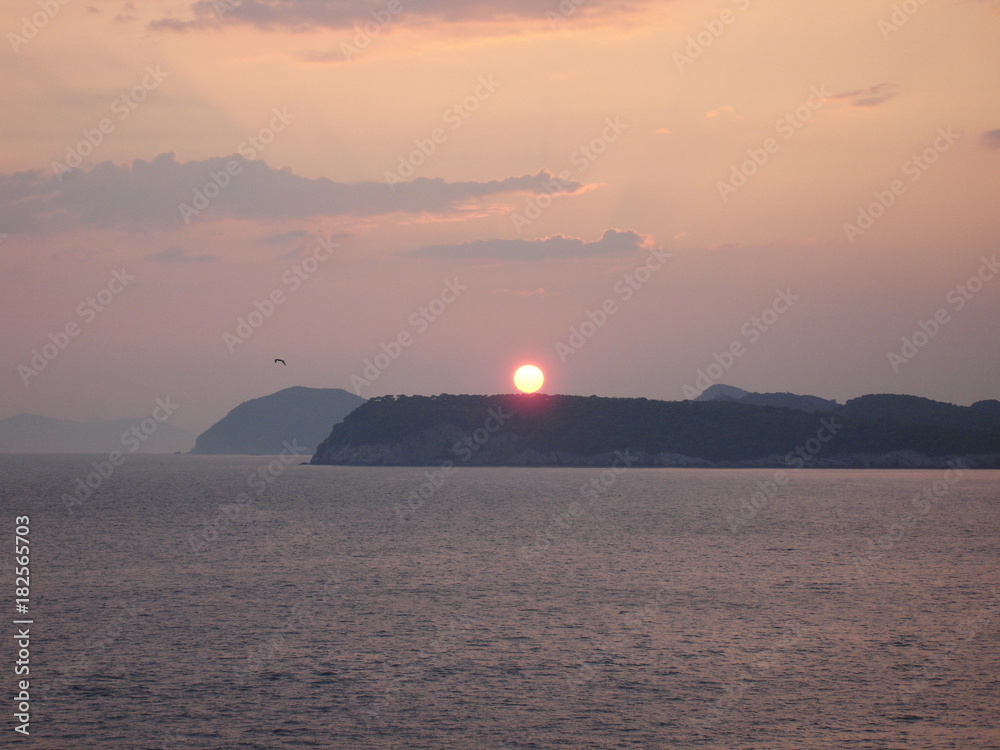 Fototapeta premium Sonnenuntergang