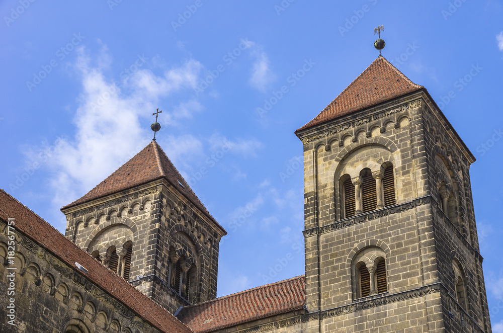 Collegiate Church of St. Servatius, Quedlinburg, Saxony-Anhalt, Germany. 