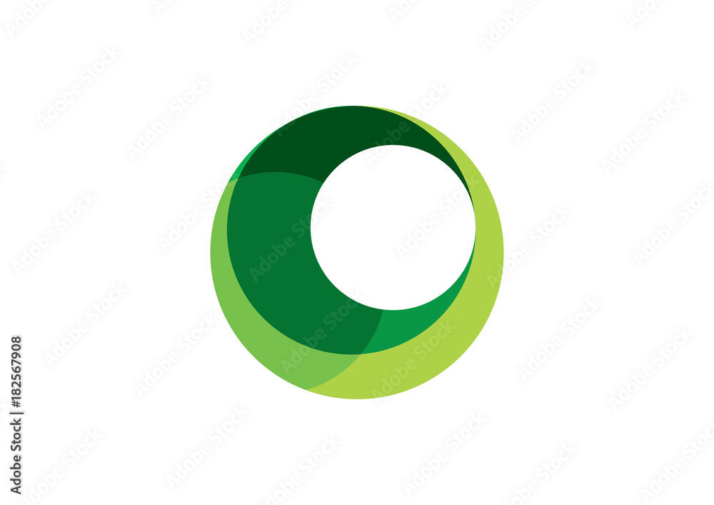 Abstract Circle and Hole Logo Abstract Circle and Hole Logo