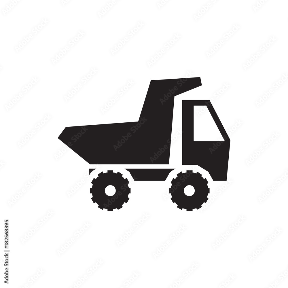 Fototapeta premium toy car icon illustration
