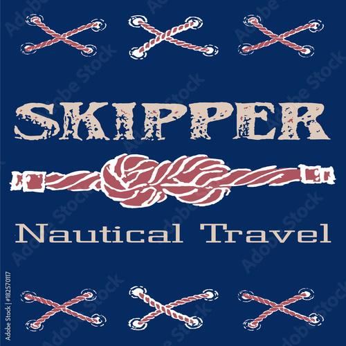 Skipper rope knots