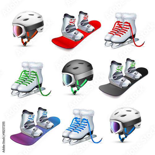 Winter active sport