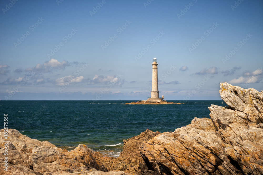 Phare de Goury (Lighthouse) on the Cap de La Hague, Auderville, Basse Normandy, France
