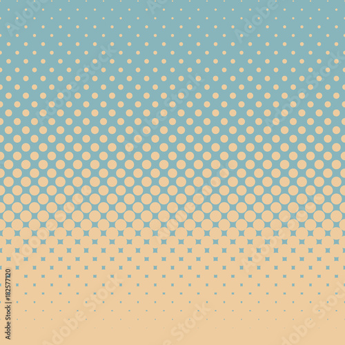 Vector halftone dots. Circle halftone element, monochrome abstract graphic
