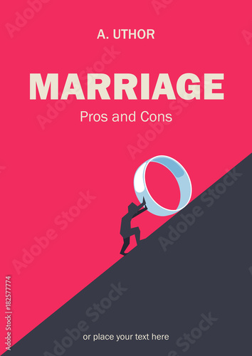Foto Book cover creative funny concept
