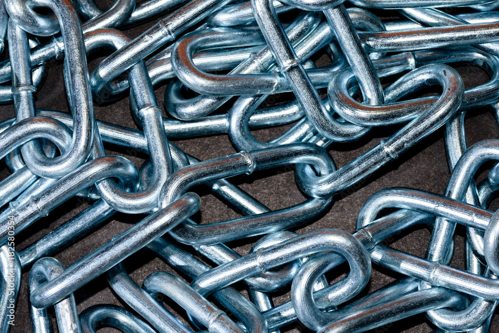 Close up from Steel chain