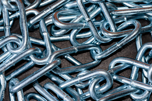 Close up from Steel chain
