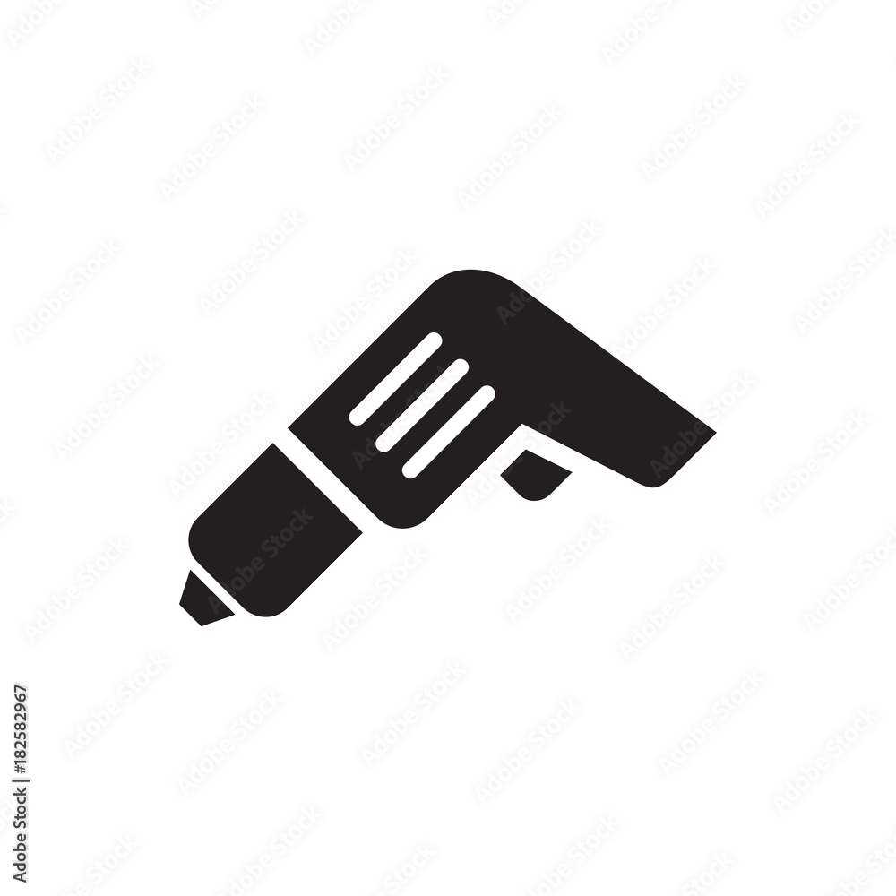 drill icon illustration drill icon illustration