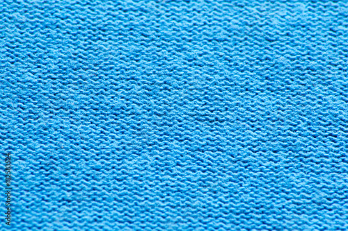 Текстура голубой ткани photo
