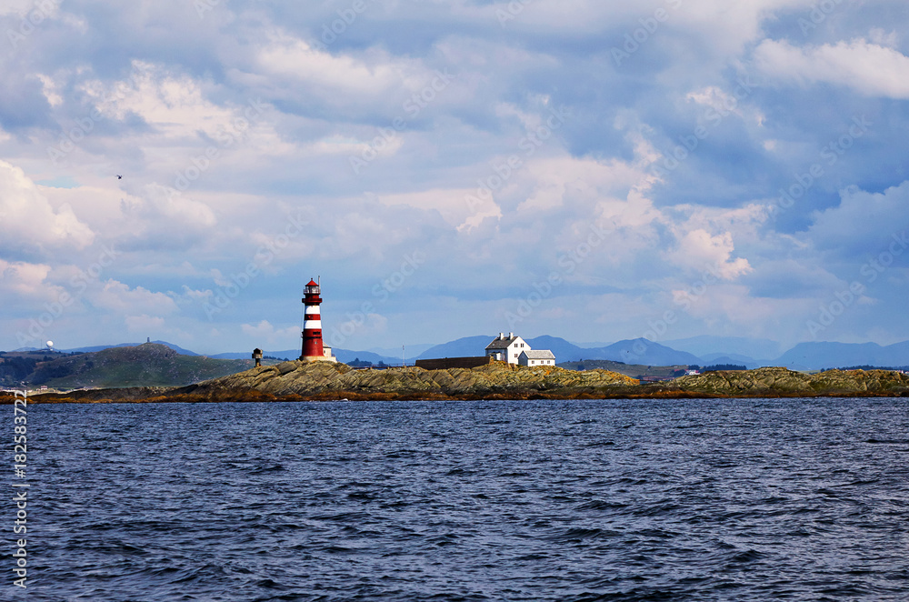 Lighthouse on  Norwegian Islands