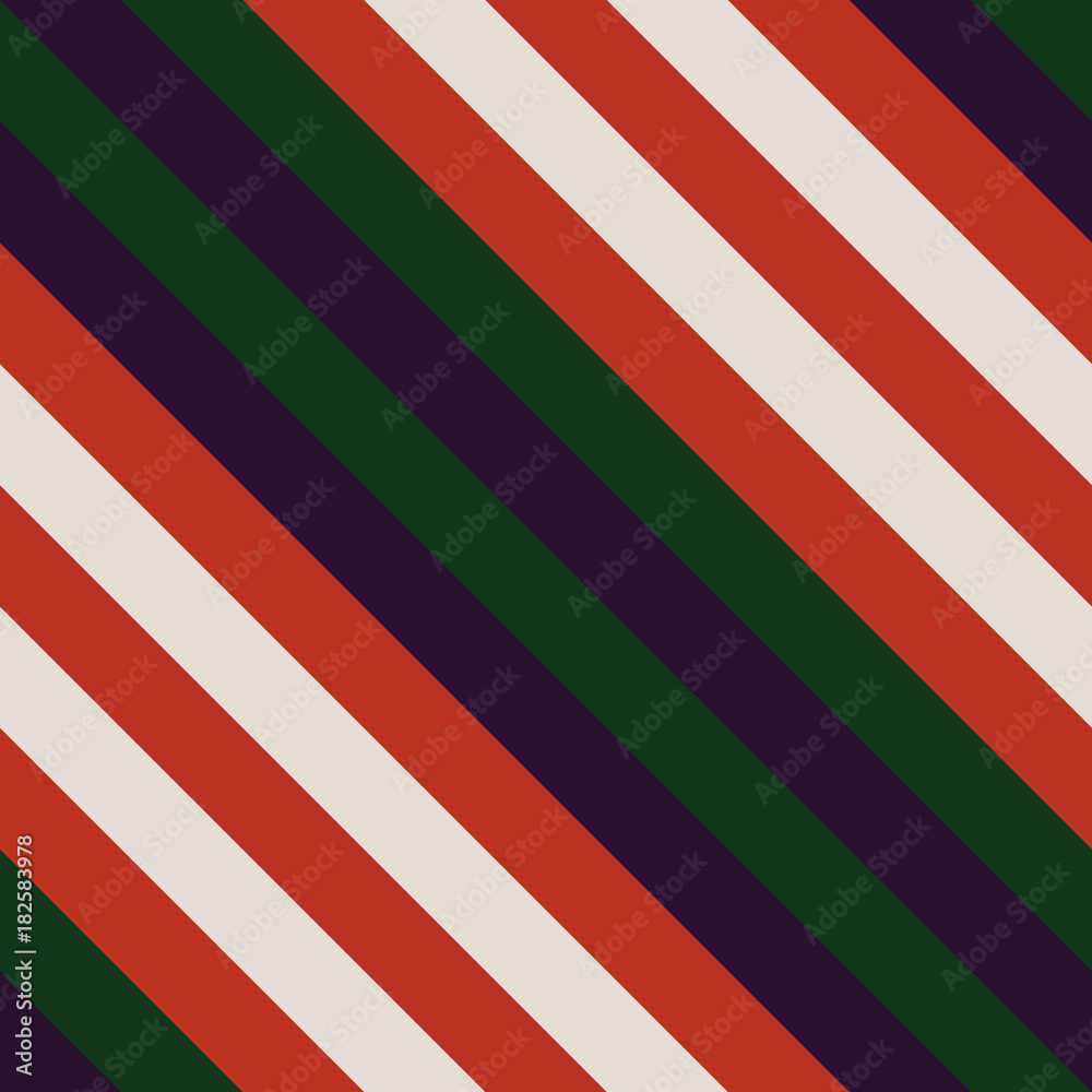Christmas Diagonal Striped Seamless Pattern Christmas Diagonal Striped Seamless Pattern