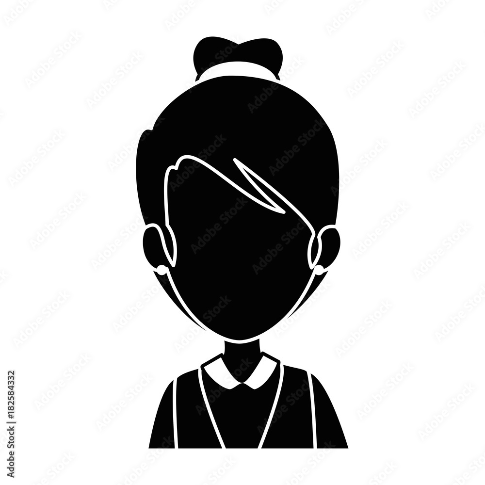 beautiful businesswoman avatar character vector illustration design beautiful businesswoman avatar character vector illustration design