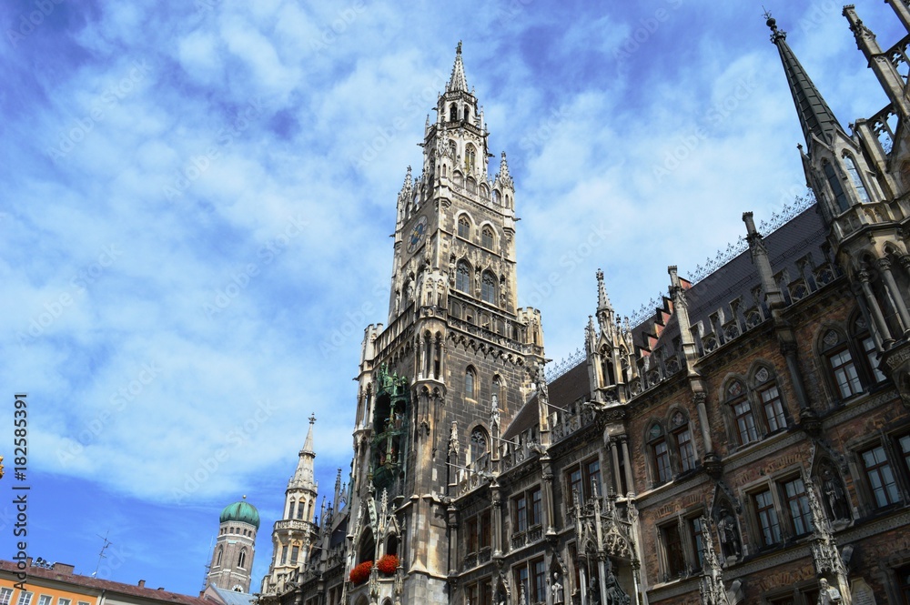 building in the center of Munich