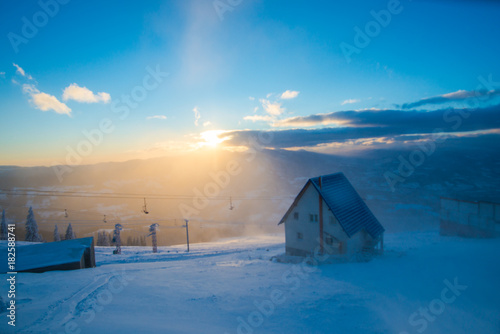 Zimowy krajobraz
